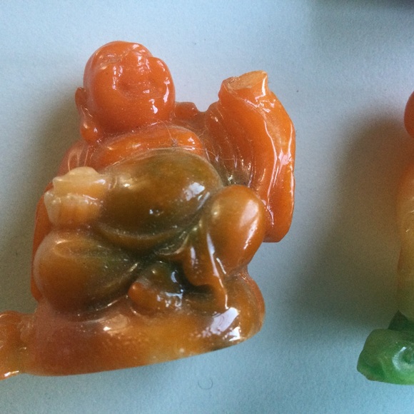 Set of Buddha Figurines - Picture 5 of 7